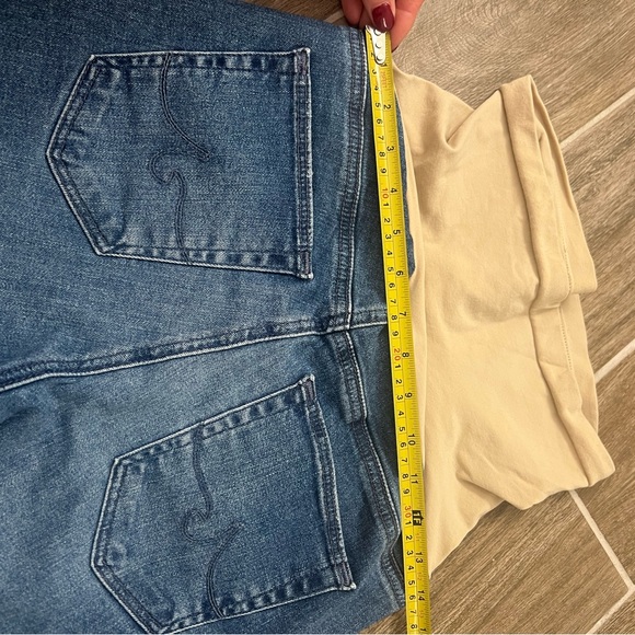 AG Adriano Goldschmied maternity jeans Distressed Jeggings - Picture 3 of 6